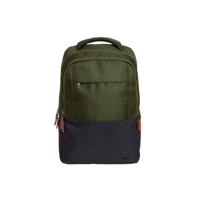 Trust 25243 Mochila Lisboa para Portátiles 16" | Duradera, 23L, Acolchada, RPET Reciclada de Plástico | Resistente a Golpes y Clima Verde Trust 25243 Mochila Lisboa para Portátiles 16" | Duradera, 23L, Acolchada, RPET Reciclada de Plástico | Resistente a Golpes y Clima Verde