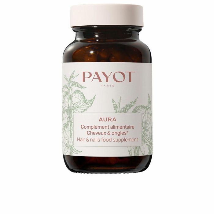 Payot AURA CABELLO Y UÑAS Suplemento Capilar y Ungueal con Biotina, Ortiga, Selenio y Vitamina B6 60 Cápsulas Payot AURA CABELLO Y UÑAS Suplemento Capilar y Ungueal con Biotina, Ortiga, Selenio y Vitamina B6 60 Cápsulas