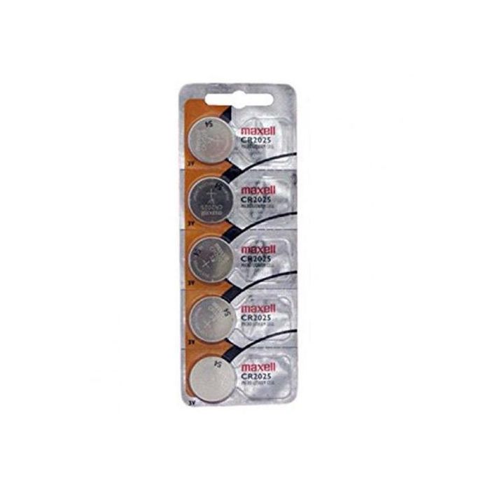 Maxell Pilas Planas De Litio 3 V - Cr2025 -Pack 5- Maxell Pilas Planas De Litio 3 V - Cr2025 -Pack 5-