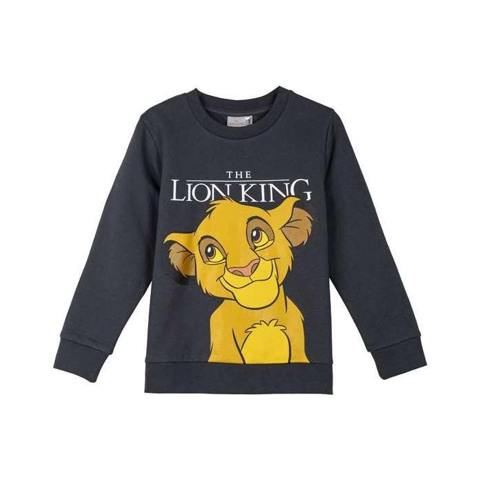 Cerdá Sudadera Cotton Brushed El Rey León para Niños 4 Años Gris Oscuro Cerdá Sudadera Cotton Brushed El Rey León para Niños 4 Años Gris Oscuro