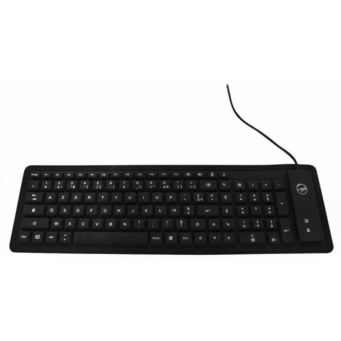 Mobility Lab teclado flexible, impermeable, impermeable y enrollable ML300559 Mobility Lab teclado flexible, impermeable, impermeable y enrollable ML300559