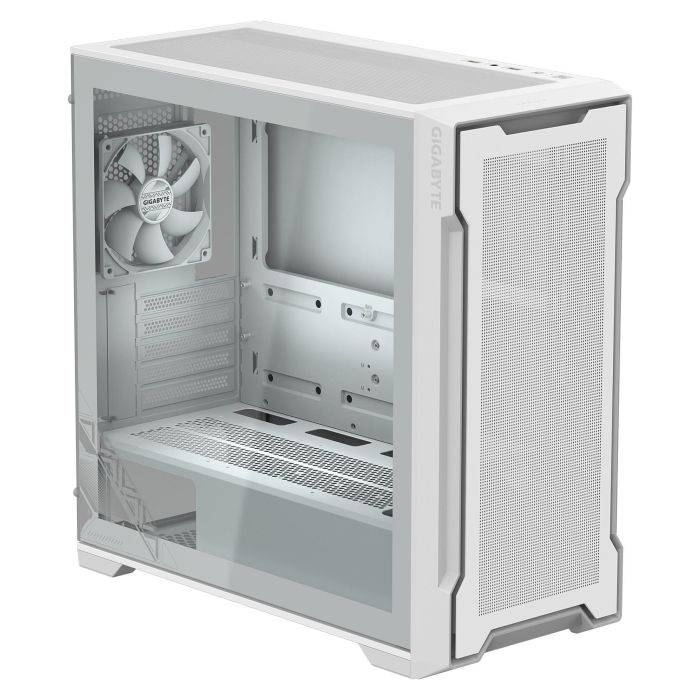GIGABYTE C102 GLASS Midi Tower PC Blanco con Vidrio Templado para Gaming 1