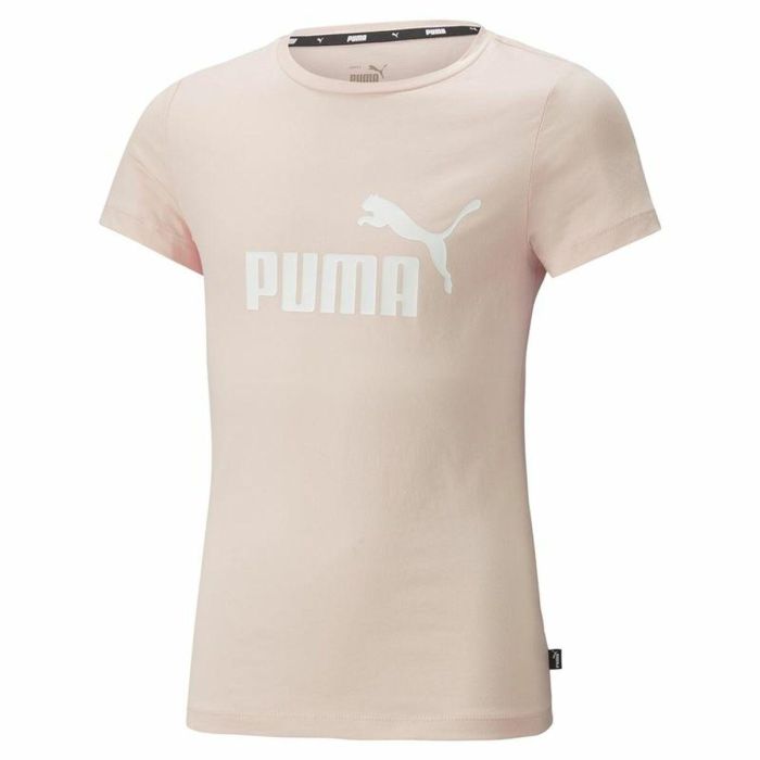 Camiseta de Manga Corta Infantil Puma Ess Logo 0 Camiseta de Manga Corta Infantil Puma Ess Logo 0