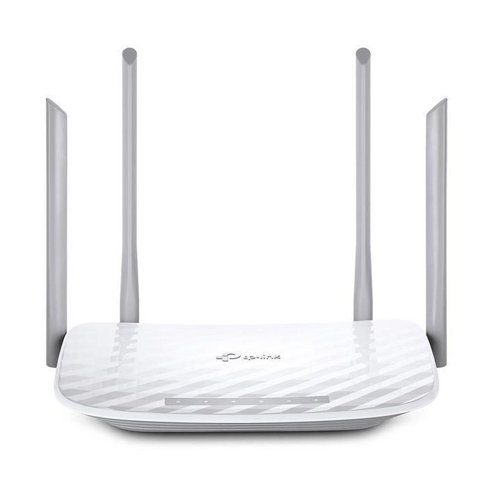 TP-Link Archer C50 Router Inalámbrico Dual Band AC1200 (802.11ac) con 4 LAN, WAN, USB 2.0 y 2 Antenas Externas 2.4/5GHz