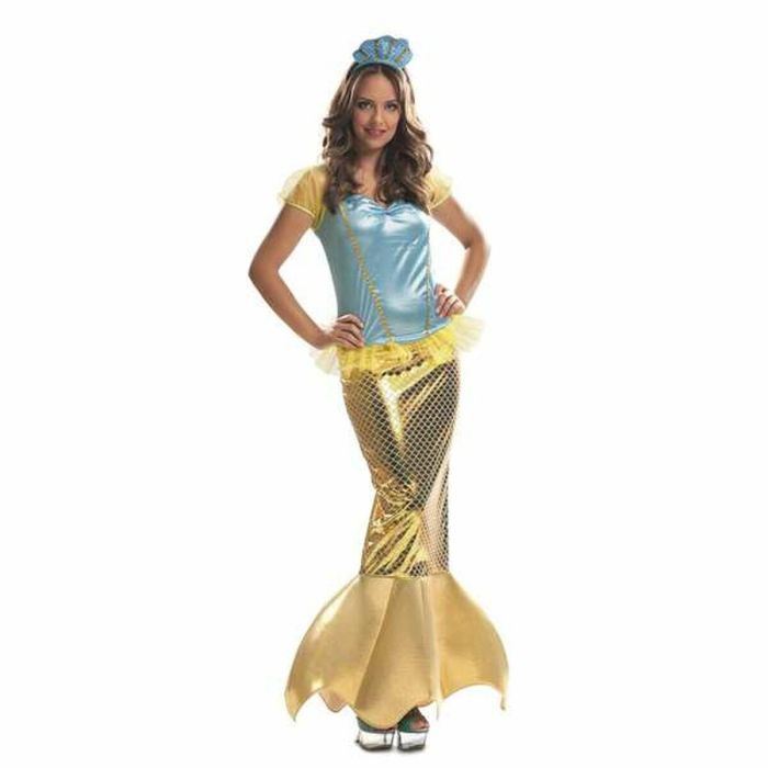 Disfraz sirenita vestido y tocado talla XXL Disfraz sirenita vestido y tocado talla XXL