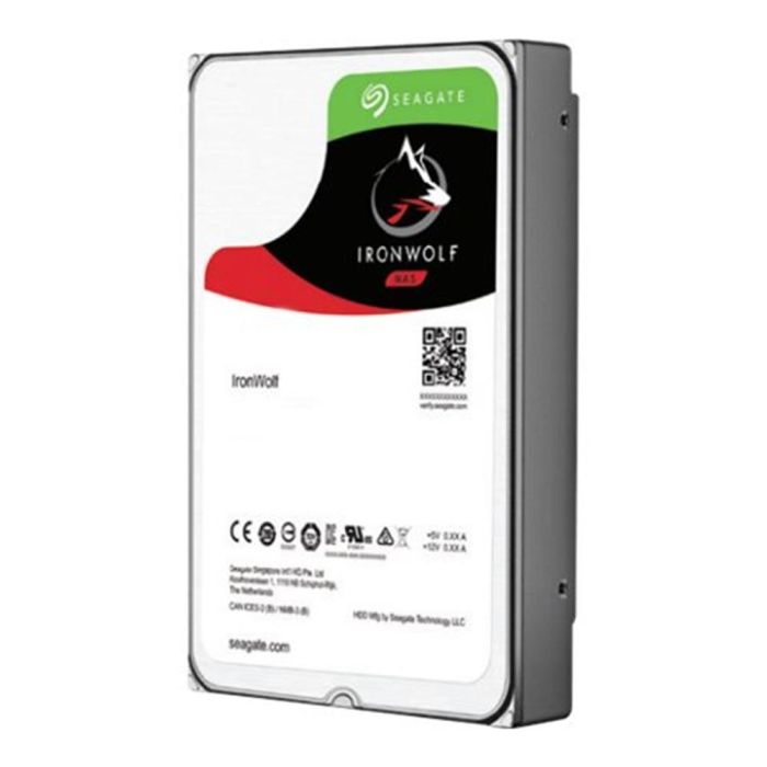 Seagate Ironwolf Disco Duro Interno HDD 10TB 3.5" SATA 6Gb/s 7200rpm 256MB Cache para NAS con Recuperación de Datos 3 años