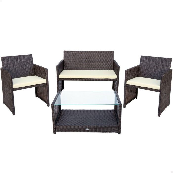 Muebles de Jardín Aktive Negro