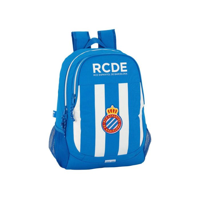 Cartera Escolar Safta R.C.D. Español Mochila Adaptable A Carro 320x440x160 mm