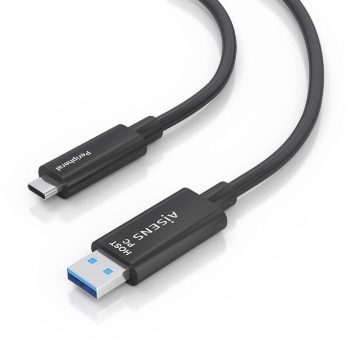 AISENS - CABLE USB3.2 GEN2x1 10GBPS AOC SOLO DATOS, USB-A/M-USB-C/M, NEGRO, 15M 7 AISENS - CABLE USB3.2 GEN2x1 10GBPS AOC SOLO DATOS, USB-A/M-USB-C/M, NEGRO, 15M 7