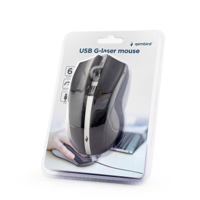 Ratón USB GEMBIRD MUS-GU-02 1 Ratón USB GEMBIRD MUS-GU-02 1