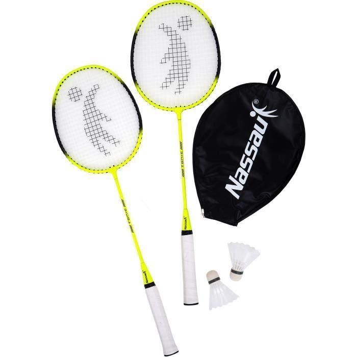 Nassau Conjunto de Bádminton Neon para 2 Jugadores Nassau Conjunto de Bádminton Neon para 2 Jugadores