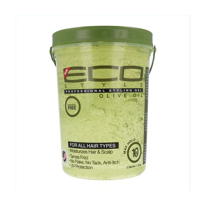 Eco Styler Gel de Peinado con Aceite de Oliva 2.36L - Máxima Fijación