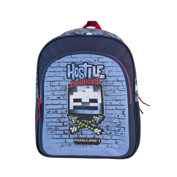 Minecraft hostile behaviour mochila primaria doble compartimento (gran capacidad), adaptable a carro). 44 x 30 x 20 cm. 0 Minecraft hostile behaviour mochila primaria doble compartimento (gran capacidad), adaptable a carro). 44 x 30 x 20 cm. 0