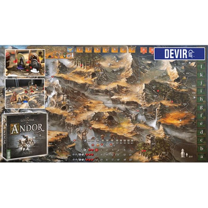 Devir Juego Las Leyendas de Andor La Última Esperanza Expansión 2 Devir Juego Las Leyendas de Andor La Última Esperanza Expansión 2