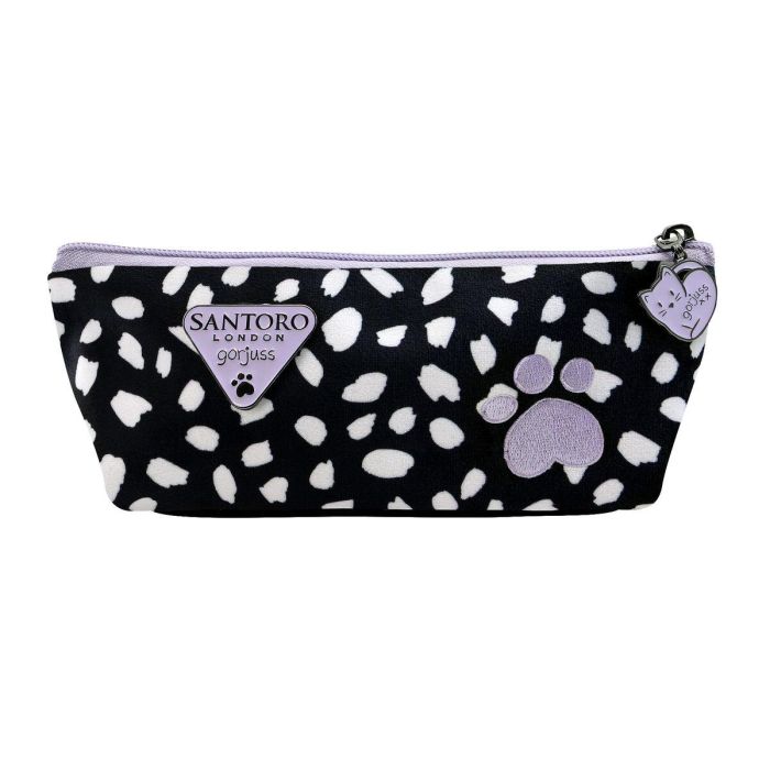 Estuche Escolar Gorjuss Smitten kitten Negro Blanco (22.3 x 8.8 x 5.7 cm) 1 Estuche Escolar Gorjuss Smitten kitten Negro Blanco (22.3 x 8.8 x 5.7 cm) 1