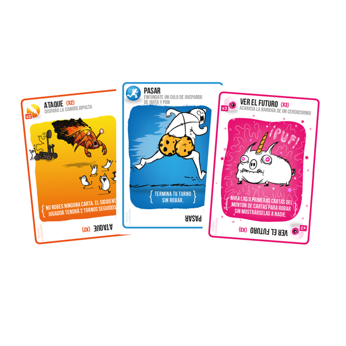 Exploding Kittens Edición 2 Jugadores 1