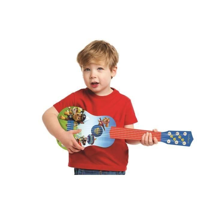 Lexibook Guitarra Acústica para Niños Paw Patrol 53 cm, 6 Cuerdas de Plástico, Perfecta para Iniciación Musical con Guía Incluida 2 Lexibook Guitarra Acústica para Niños Paw Patrol 53 cm, 6 Cuerdas de Plástico, Perfecta para Iniciación Musical con Guía Incluida 2