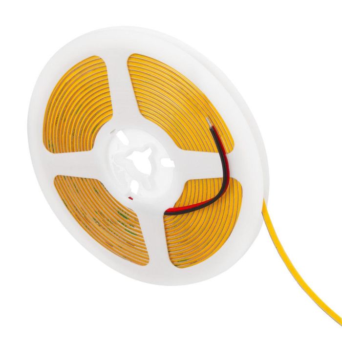 Tira LED COB 5M 5W/M 450Lm/M 4000ºK IP20 24VDC [SKY-FSLCOB-480L-4mm-W] 2