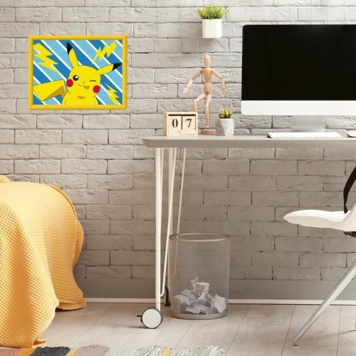 Ravensburger Kit de Pintura por Números CreArt Kids Pikachu Lightning Bolt 25905 (18 x 24 cm), a partir de 7 años 3