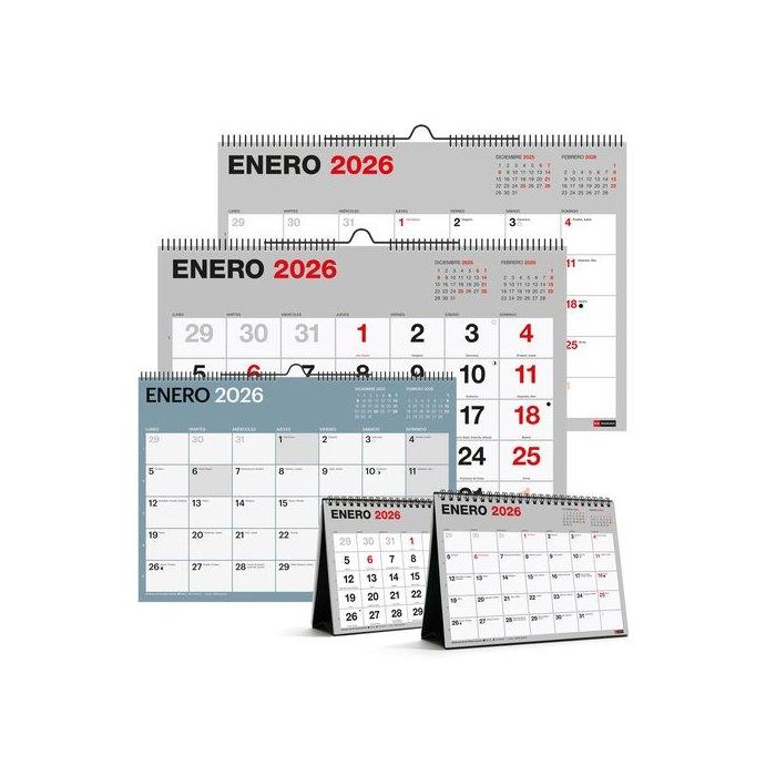 Calendario (2026) Miquelrius Basic A3/A5 Surtido Lote De 30