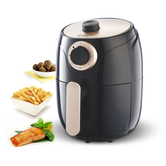 Freidora de Aire Kiwi 2L 1000W - Sin Aceite (2 Unidades) 6 Freidora de Aire Kiwi 2L 1000W - Sin Aceite (2 Unidades) 6