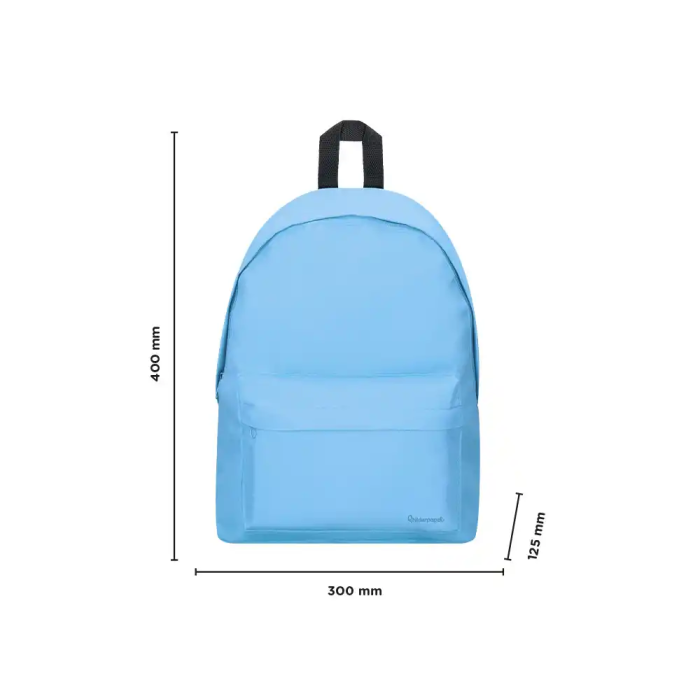 Liderpapel Mochila Start Turquesa 1 Compartimento Ligera 10L 400x125x300 mm 1