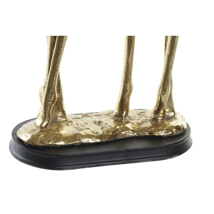 Figura Romantico DKD Home Decor Dorado Negro 9.8 x 44.5 x 25 cm 2