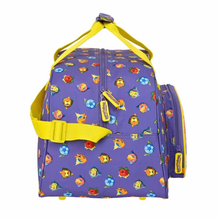 Bolsa de Deporte SuperThings Guardians of Kazoom Amarillo Morado 40 x 24 x 23 cm 1