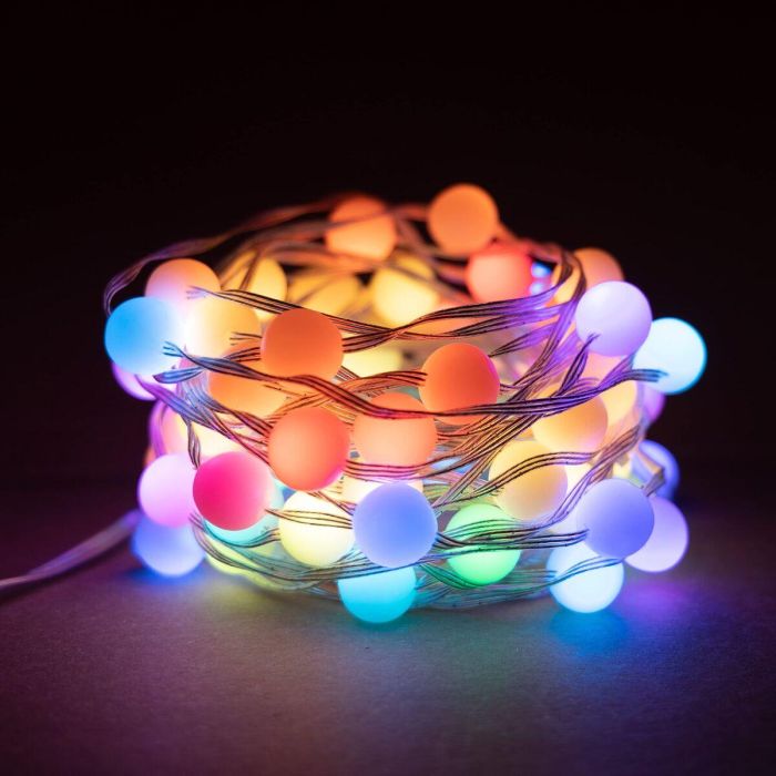 muvit iO Guirnalda Outdoor WiFi Dreamcolor Mini Globo RGB 10m 5