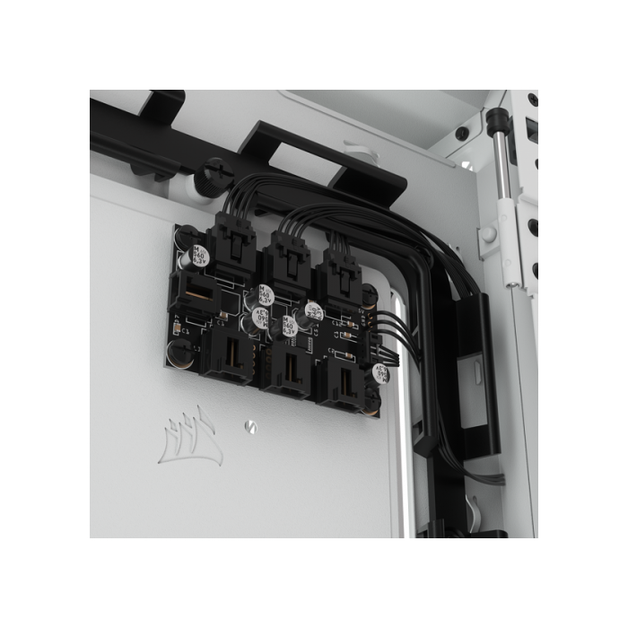 Corsair iCUE 5000X RGB Midi Torre PC Blanco - Vidrio Templado, RGB, Gestión de Cables, CC-9011213-WW 14 Corsair iCUE 5000X RGB Midi Torre PC Blanco - Vidrio Templado, RGB, Gestión de Cables, CC-9011213-WW 14