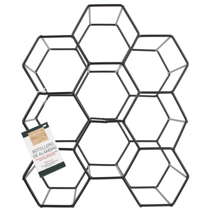 Home Deco Factory Botellero para 9 Botellas Industriel 1