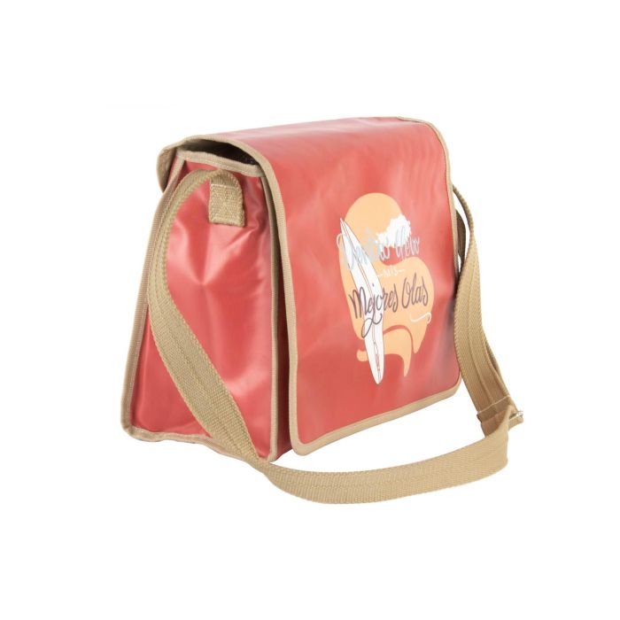 DKD Home Decor Bolso Mediterraneo Olas Surf PU Bandolera 2 Unidades 13 x 26 x 35 cm 1