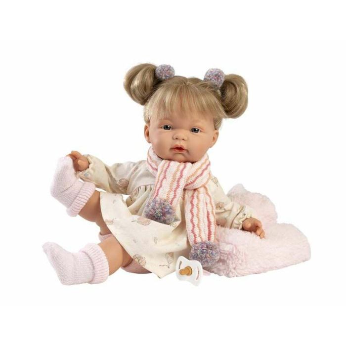 Llorens Muñeca Joelle Llorona de 38 cm con Cuerpo de Tela, Emite Sonidos. Llora de Verdad. Incluye Pilas. Para Niños +3 Años Llorens Muñeca Joelle Llorona de 38 cm con Cuerpo de Tela, Emite Sonidos. Llora de Verdad. Incluye Pilas. Para Niños +3 Años