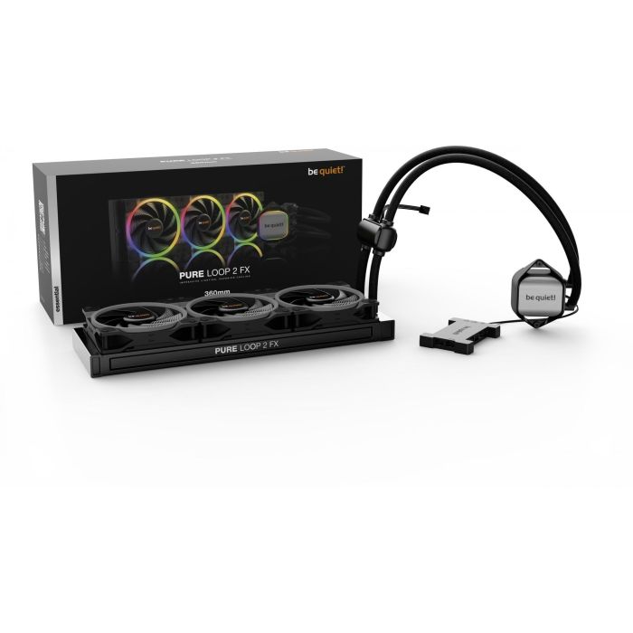 be quiet! Pure Loop 2 FX 360mm ARGB - Refrigeración Líquida All-in-One para Procesador, 12 cm, Negro 3 be quiet! Pure Loop 2 FX 360mm ARGB - Refrigeración Líquida All-in-One para Procesador, 12 cm, Negro 3