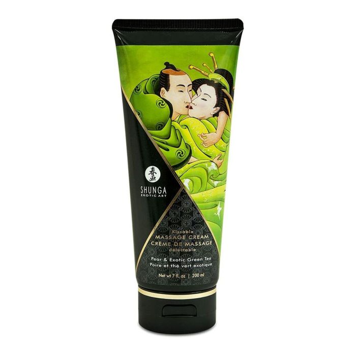 Crema para Masajes Shunga 200 ml Té Verde Pera 1 Crema para Masajes Shunga 200 ml Té Verde Pera 1
