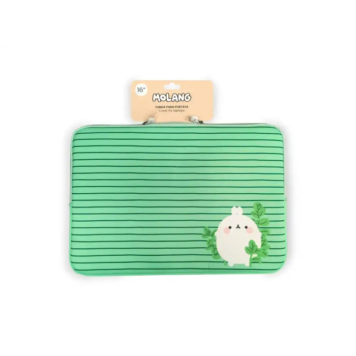 Wondee Funda para Portátil 16" Molang Mint con Protección Acolchada Universal 2