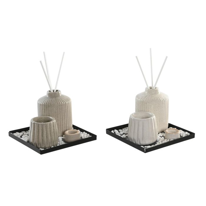 Ambientador Mikado Urban DKD Home Decor Blanco Crudo 14 x 10 x 14 cm Set de 3 (6 Unidades) Ambientador Mikado Urban DKD Home Decor Blanco Crudo 14 x 10 x 14 cm Set de 3 (6 Unidades)