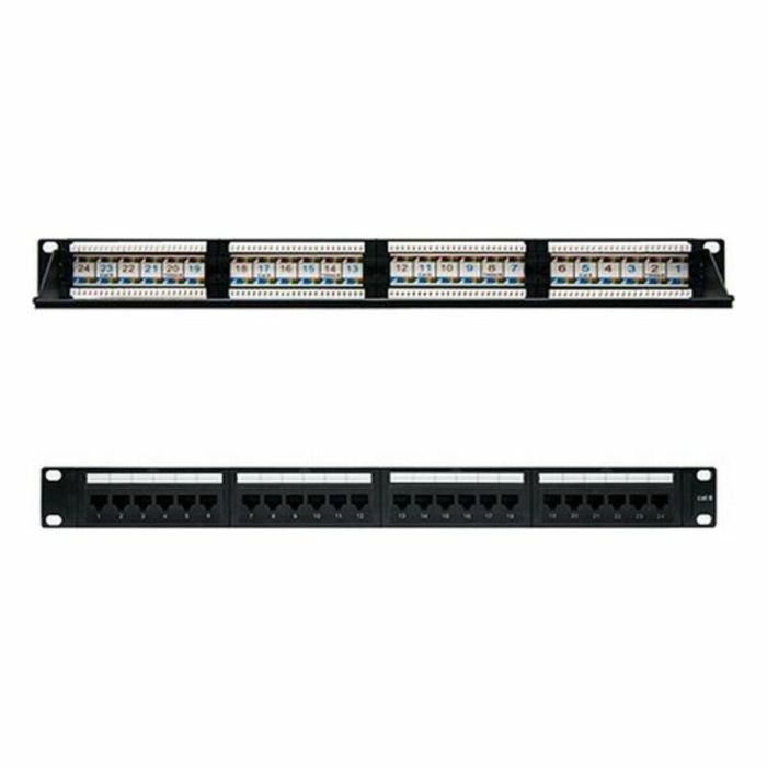 Patch Panel Nanocable 10.21.3124/ 24 Puertos/ Cat.6/ Altura 1U