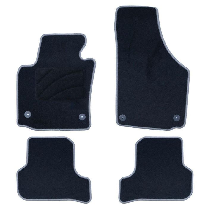 Set de Alfombrillas para Coche OCC Motorsport OCCST0015GD Gris 5 Piezas Set de Alfombrillas para Coche OCC Motorsport OCCST0015GD Gris 5 Piezas