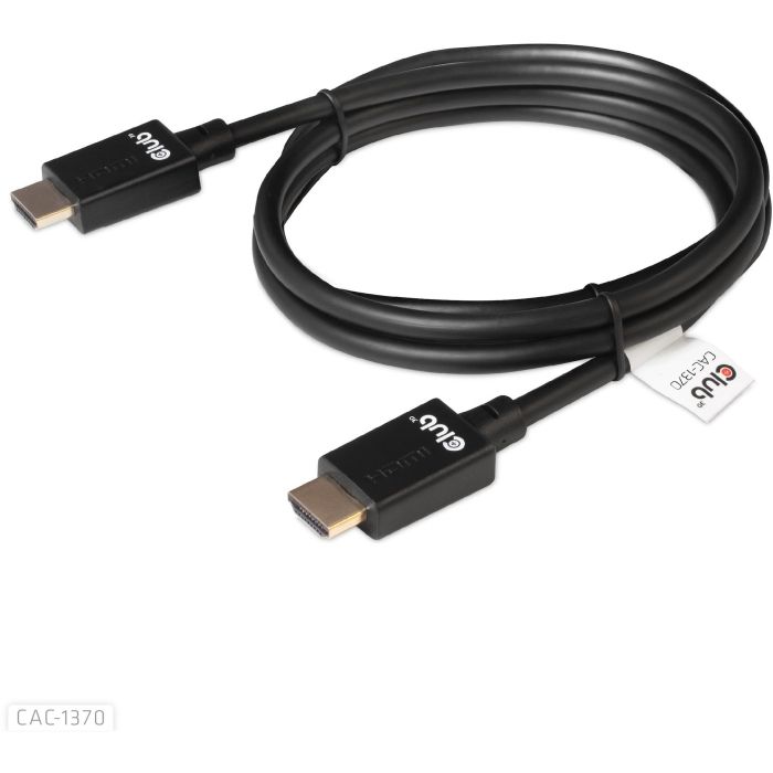 Club3D Cable HDMI 2.1 Ultra High Speed 10K HDR - Conector A a A, 1.5m 4 Club3D Cable HDMI 2.1 Ultra High Speed 10K HDR - Conector A a A, 1.5m 4