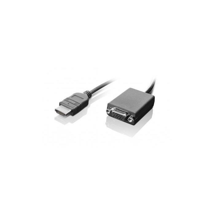 Lenovo HDMI to VGA Adapter, 20 cm 1 Lenovo HDMI to VGA Adapter, 20 cm 1