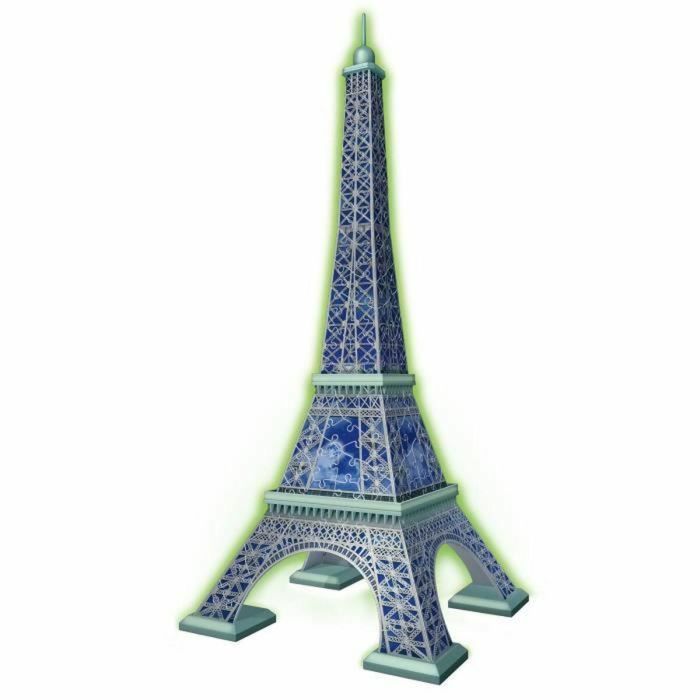 Ravensburger RAV00011591 Puzzle 3D Torre Eiffel Fosforescente 216 Piezas Sin Pegamento 10+ Años 5