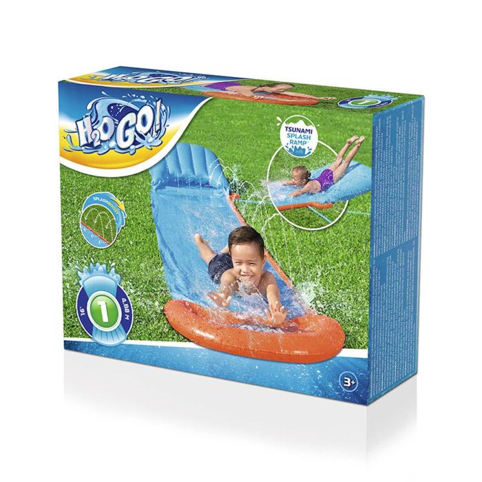Bestway Pista Deslizante Tsunami Individual 488x82 cm +3 Años Jardin 52477 17 Bestway Pista Deslizante Tsunami Individual 488x82 cm +3 Años Jardin 52477 17