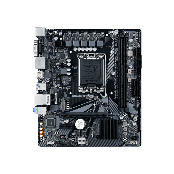Gigabyte H610M S2H V2 placa base Intel H610 Express LGA 1700 micro ATX 1 Gigabyte H610M S2H V2 placa base Intel H610 Express LGA 1700 micro ATX 1
