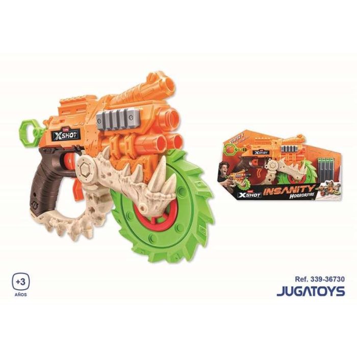 Pistola insanity horrorfire reaper-x, inlcuye 8 dardos 1 Pistola insanity horrorfire reaper-x, inlcuye 8 dardos 1