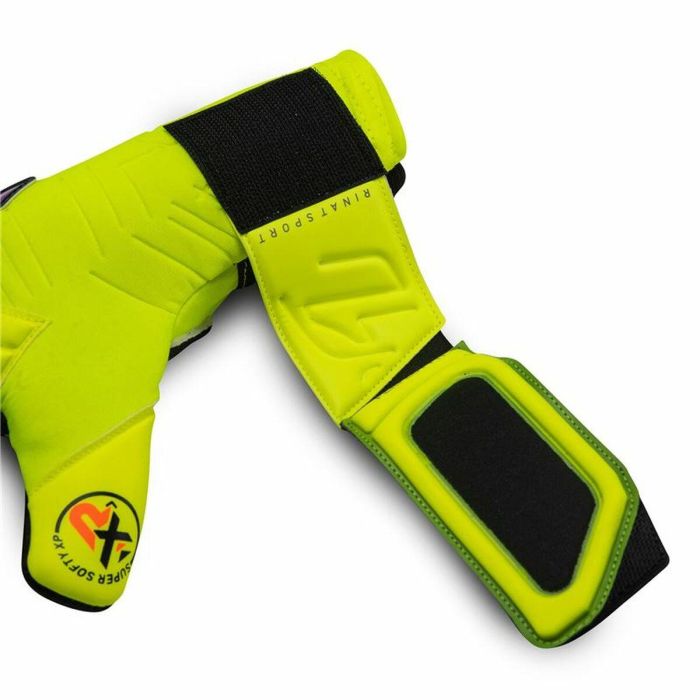 Guantes de Portero Rinat Kratos Semi Amarillo 2 Guantes de Portero Rinat Kratos Semi Amarillo 2