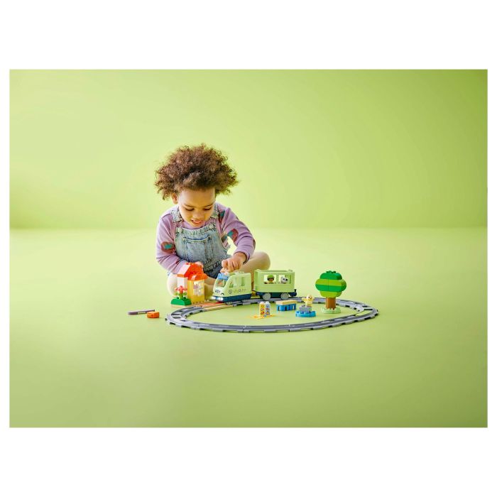 Lego Tren de aventuras interactivo 10427 - Juguetes de aprendizaje temprano para niños de 2 años