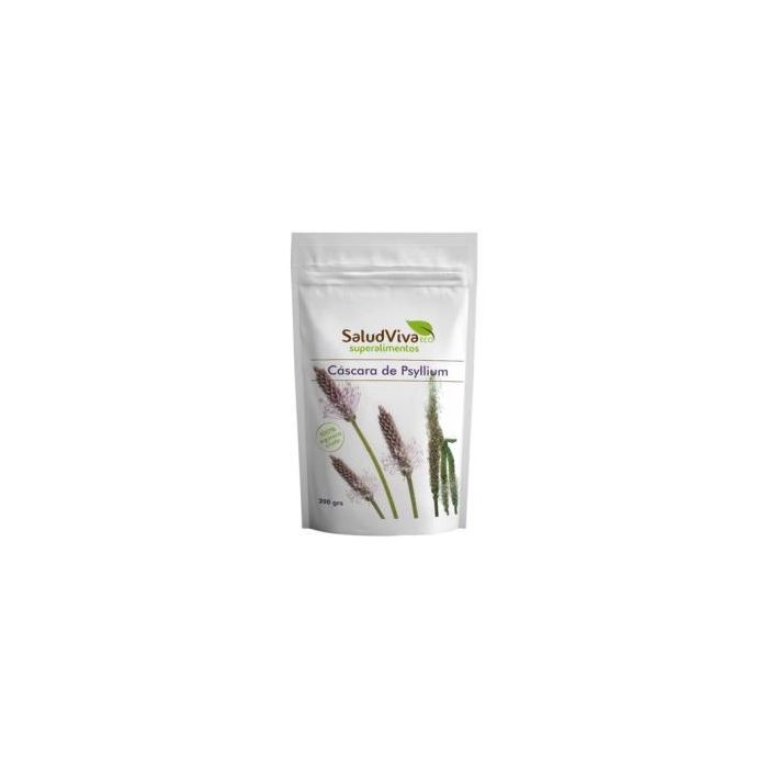 Salud Viva Psyllium Cáscara Bio 200g - Fibra Soluble, Sin Gluten, Sin Azúcar, Vegano