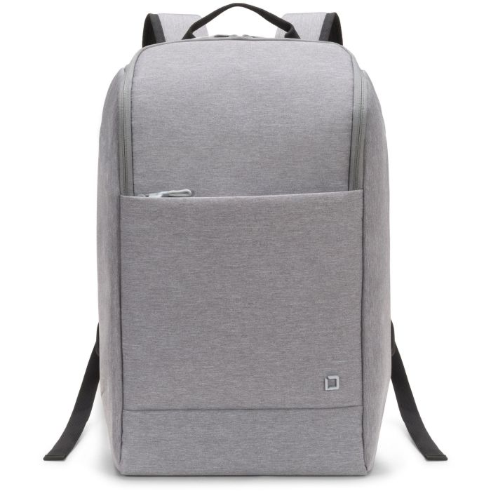 DICOTA Eco Backpack MOTION 13-15.6" para Portátil, Mochila de Poliéster Reciclado, 23L, Gris Claro 2