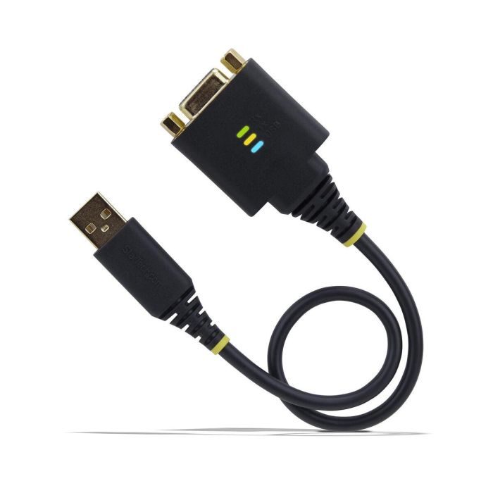 Cable USB Startech 1P1FFCN-USB-SERIAL Negro 30 cm 1